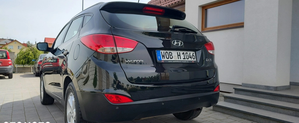 Hyundai ix35 cena 36900 przebieg: 153730, rok produkcji 2010 z Kolno małe 79